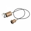 Szklana lampa wisząca TRESCO 8980 Argon Mleczne Szkło Miedziane detale